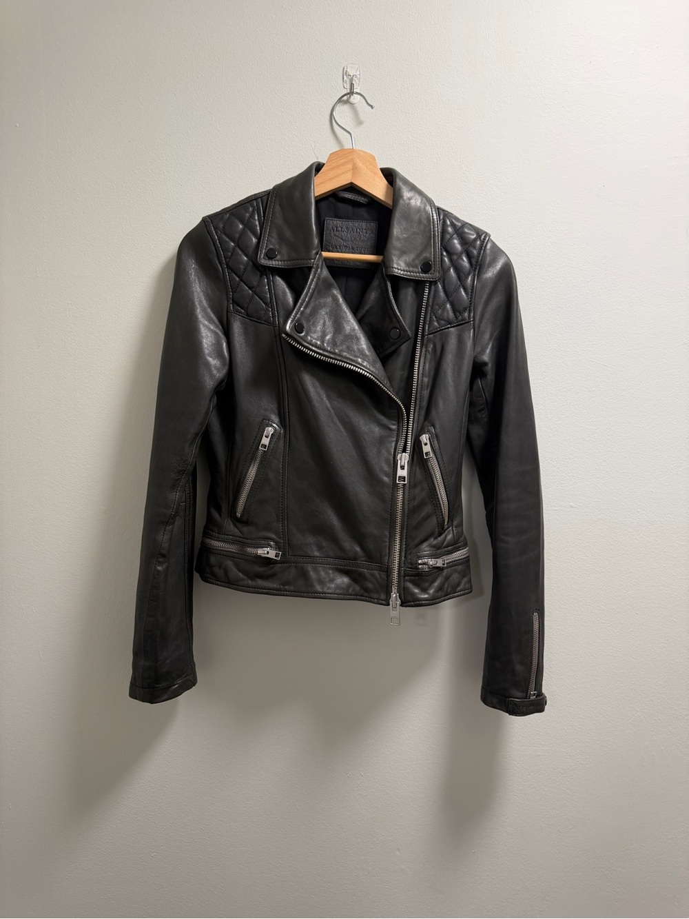 ALLSAINTS LEATHER BIKER JACKET